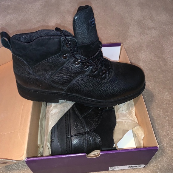 hush puppies work boots